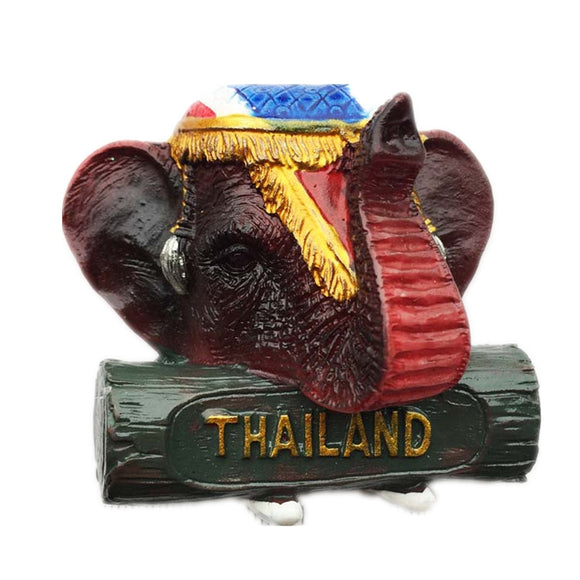 Elephant Thailand Fridge Magnet 3D Resin