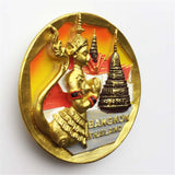 Bangkok Thailand Fridge Magnet 3D Resin