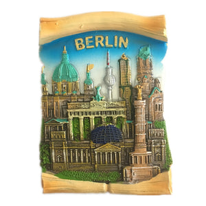 Berlin Germany Fridge Magnet 3D Resin