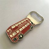 Bus London England UK Fridge Magnet Metal Craft