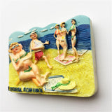 Beach Romania Fridge Magnet 3D Resin