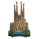 Barcelona Sagrada Familia Cathedral Spain Fridge Magnet 3D Resin