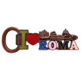 Rome Italy Fridge Magnet Bottle Opener Metal Craft