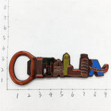 Italy Fridge Magnet Bottle Opener Metal Craft