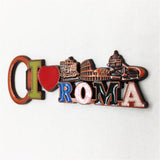 Rome Italy Fridge Magnet Bottle Opener Metal Craft