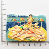 Beach Romania Fridge Magnet 3D Resin