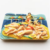 Beach Romania Fridge Magnet 3D Resin