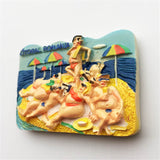 Beach Romania Fridge Magnet 3D Resin