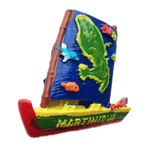 Martinique France Fridge Magnet 3D Resin