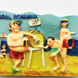 Beach Romania Fridge Magnet 3D Resin