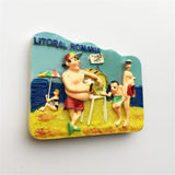 Beach Romania Fridge Magnet 3D Resin