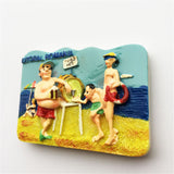 Beach Romania Fridge Magnet 3D Resin