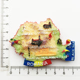 Black Sea Romania Fridge Magnet 3D Resin