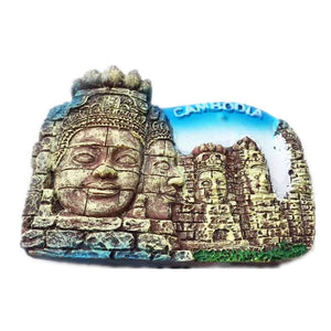 Angkor Wat Cambodia Fridge Magnet 3D Resin