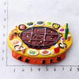 Hot Pot Chengdu China Fridge Magnet 3D Resin