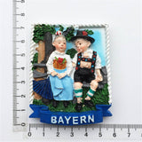 Bayern Germany Fridge Magnet 3D Resin