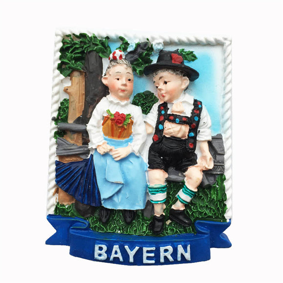 Bayern Germany Fridge Magnet 3D Resin