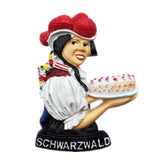 Schwarzwald Cake Germany Fridge Magnet 3D Resin