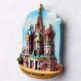 Kremlin Moscow Russia Fridge Magnet 3D Resin