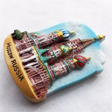 Kremlin Moscow Russia Fridge Magnet 3D Resin