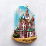 Kremlin Moscow Russia Fridge Magnet 3D Resin