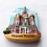 Kremlin Moscow Russia Fridge Magnet 3D Resin