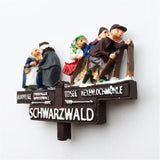 Schwarzwald Germany Fridge Magnet 3D Resin