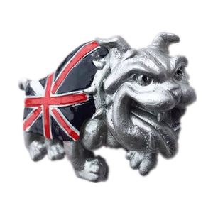 Bulldog London England UK Fridge Magnet 3D Resin