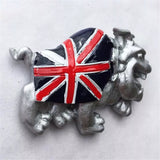 Bulldog London England UK Fridge Magnet 3D Resin