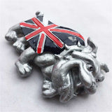 Bulldog London England UK Fridge Magnet 3D Resin