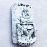 Kronborg Denmark Fridge Magnet 3D Resin