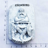 Kronborg Denmark Fridge Magnet 3D Resin