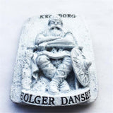 Kronborg Denmark Fridge Magnet 3D Resin