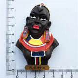 Kenya Fridge Magnet 3D Resin