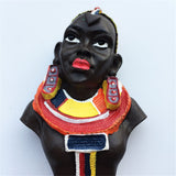 Kenya Fridge Magnet 3D Resin