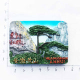 Mount Huangshan Anhui China Fridge Magnet 3D Resin