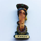 Kenya Fridge Magnet 3D Resin