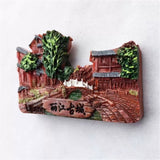 Lijiang China Fridge Magnet 3D Resin