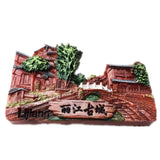 Lijiang China Fridge Magnet 3D Resin