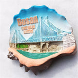 Busan South Korea Fridge Magnet 3D Resin