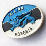 Tallinn Estonia Fridge Magnet 3D Resin