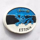 Tallinn Estonia Fridge Magnet 3D Resin