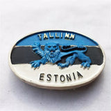 Tallinn Estonia Fridge Magnet 3D Resin