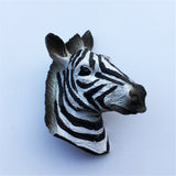 Zebra Serengeti National Park Tanzania Fridge Magnet 3D Resin