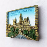 Angkor Wat Cambodia Fridge Magnet 3D Resin