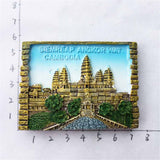 Angkor Wat Cambodia Fridge Magnet 3D Resin