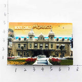 Monte Carlo Monaco Fridge Magnet 3D Resin