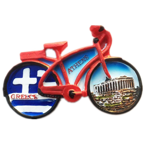 Athens Greece Fridge Magnet 3D Resin