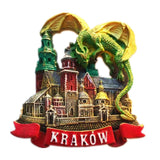 Krakow Poland Fridge Magnet 3D Resin