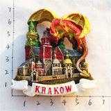 Dragon Krakow Poland Fridge Magnet 3D Resin